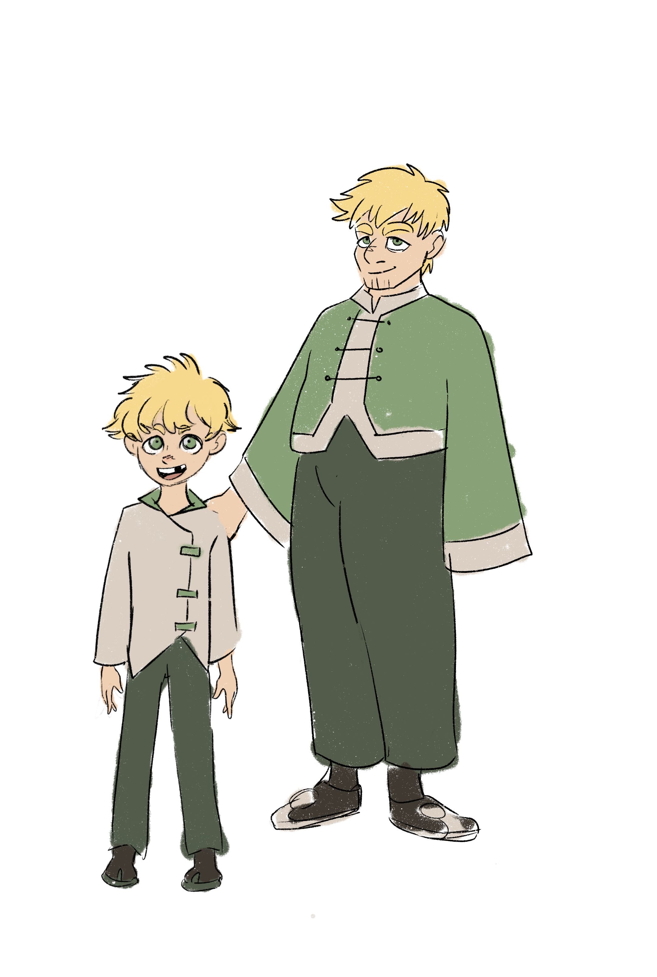 charadesign personnage du webtoon