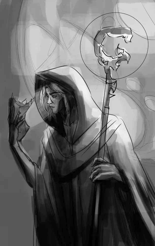 sketch personnage